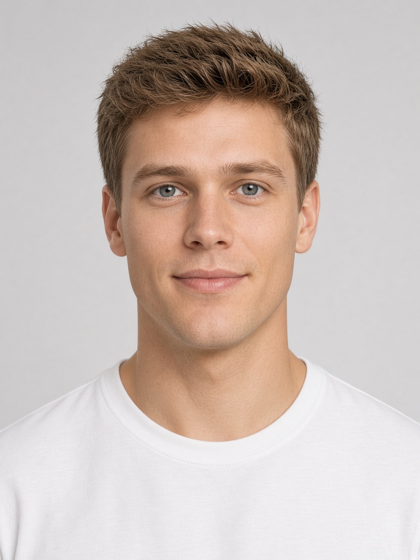 Example input photo for an AI rap video